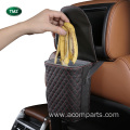 Seat Organizer Leather Eco-friendly Car Trash Can